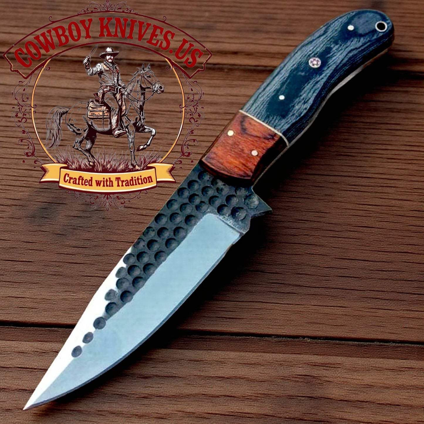 4" Blade Cody Knife with Exotic Wood Handle & Wood Bolster