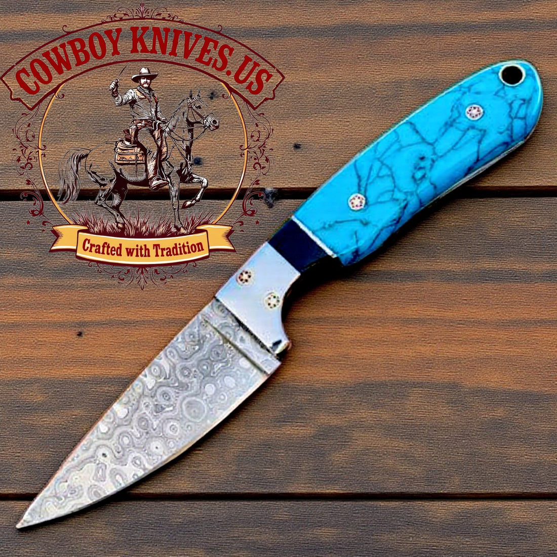 Damascus Steel Western Knives – Craftsmanship Meets Tradition