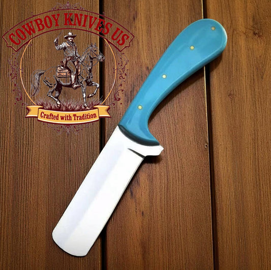 3" Blade Western Knife Sheath with J2 Steel Blade & Epoxy Resin Handle