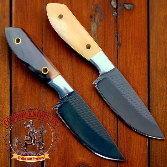 3" Blade Western Belt Knives with Epoxy Resin Handle