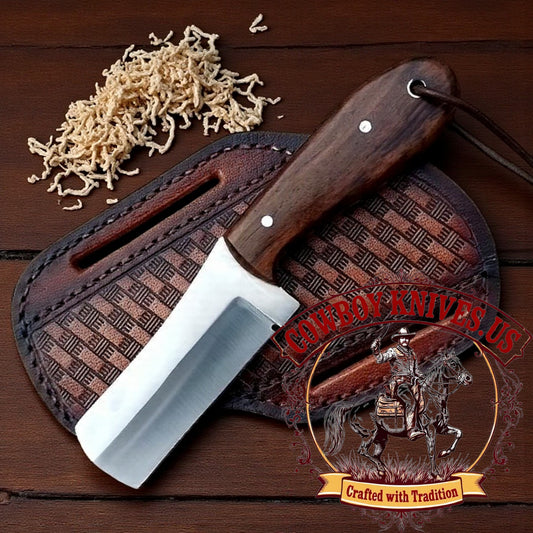 3.5" Blade Ball Cutter Knife with Rosewood Handle