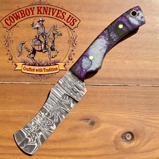 4" Blade Calf Knife with Epoxy Resin Handle