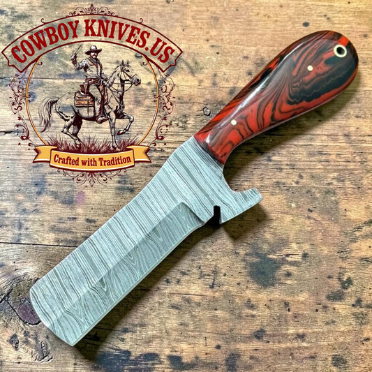 4" Blade Cowboy Bull Cutter with Epoxy Resin Handle